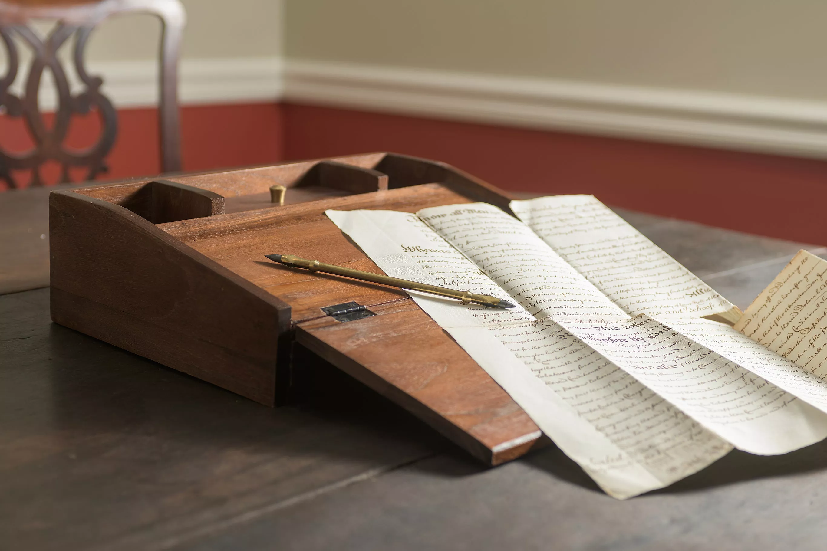 Fold Out Writing Desk