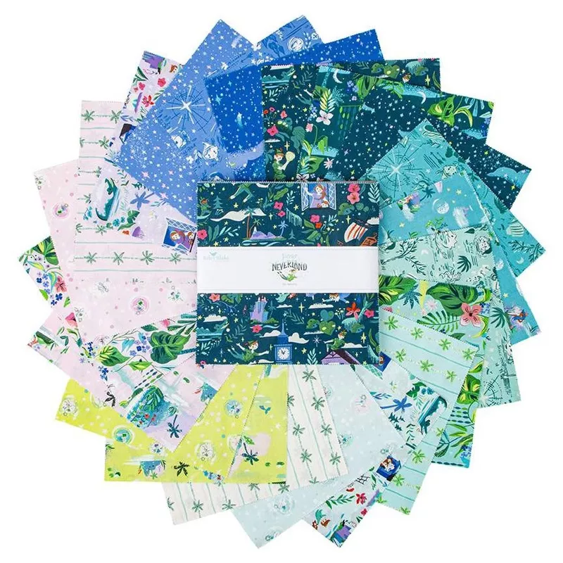 Forever Neverland Peter Pan 10″ Square Stacker – Jill Howarth – 42 pcs