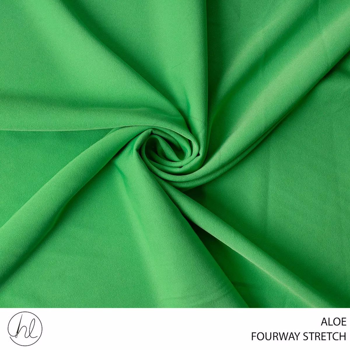 FOUR WAY NON STRETCH PLAIN FABRIC 150CM ALOE