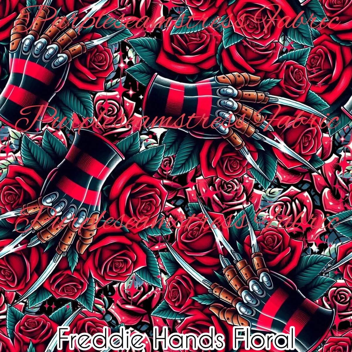 Freddie Hands FloralFabric
