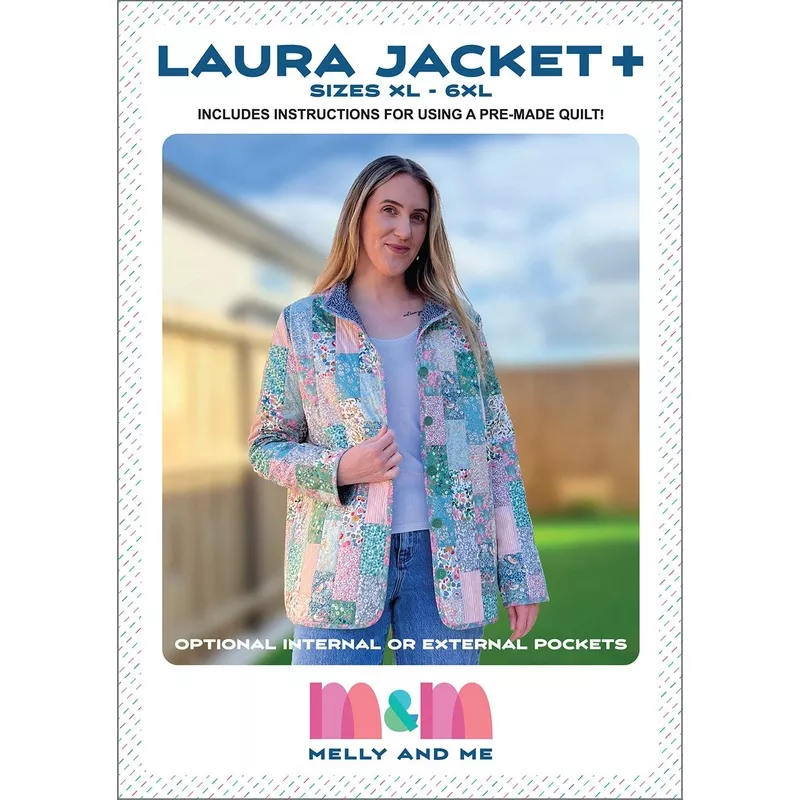 Freight Damaged – Laura Jacket Plus Sizes Pattern (XL x 6XL)