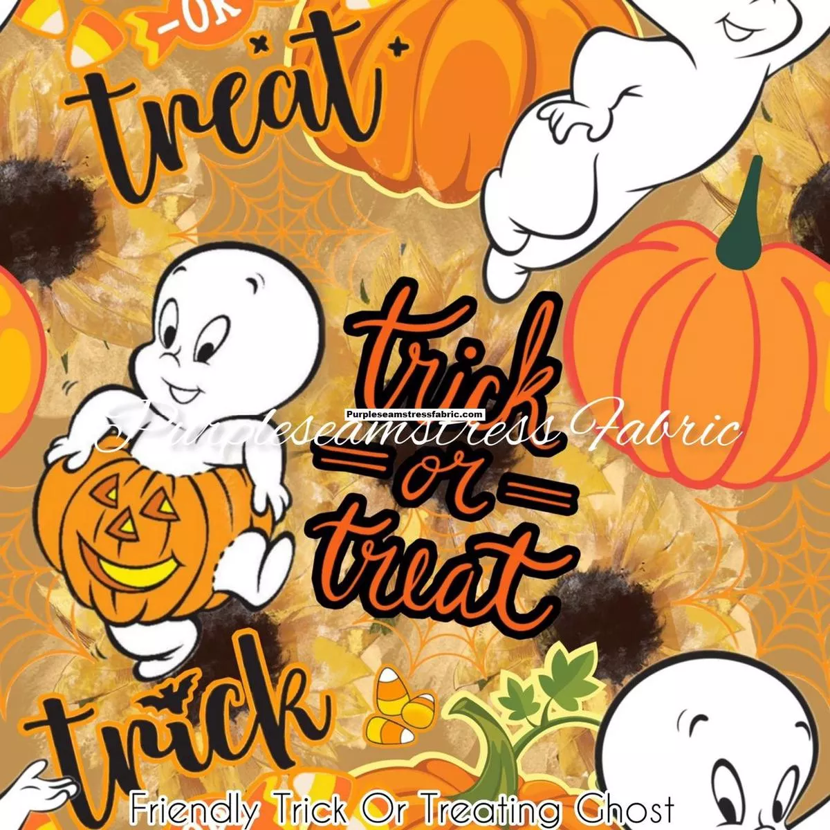 Friendly Trick Or Treating Ghost …