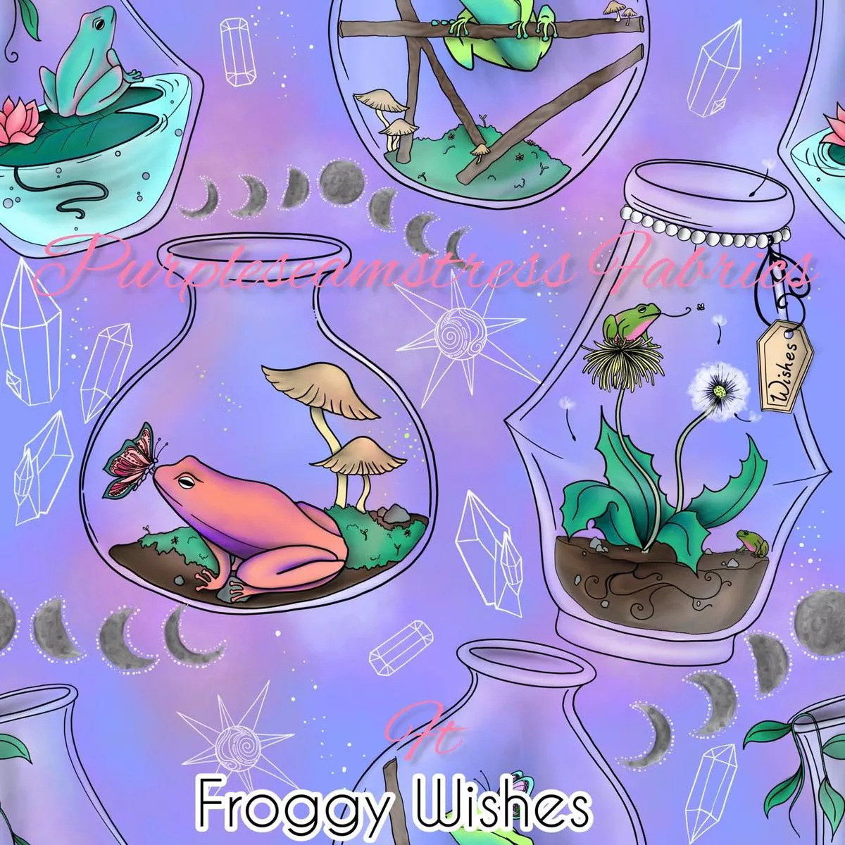 Froggy WishesFabric