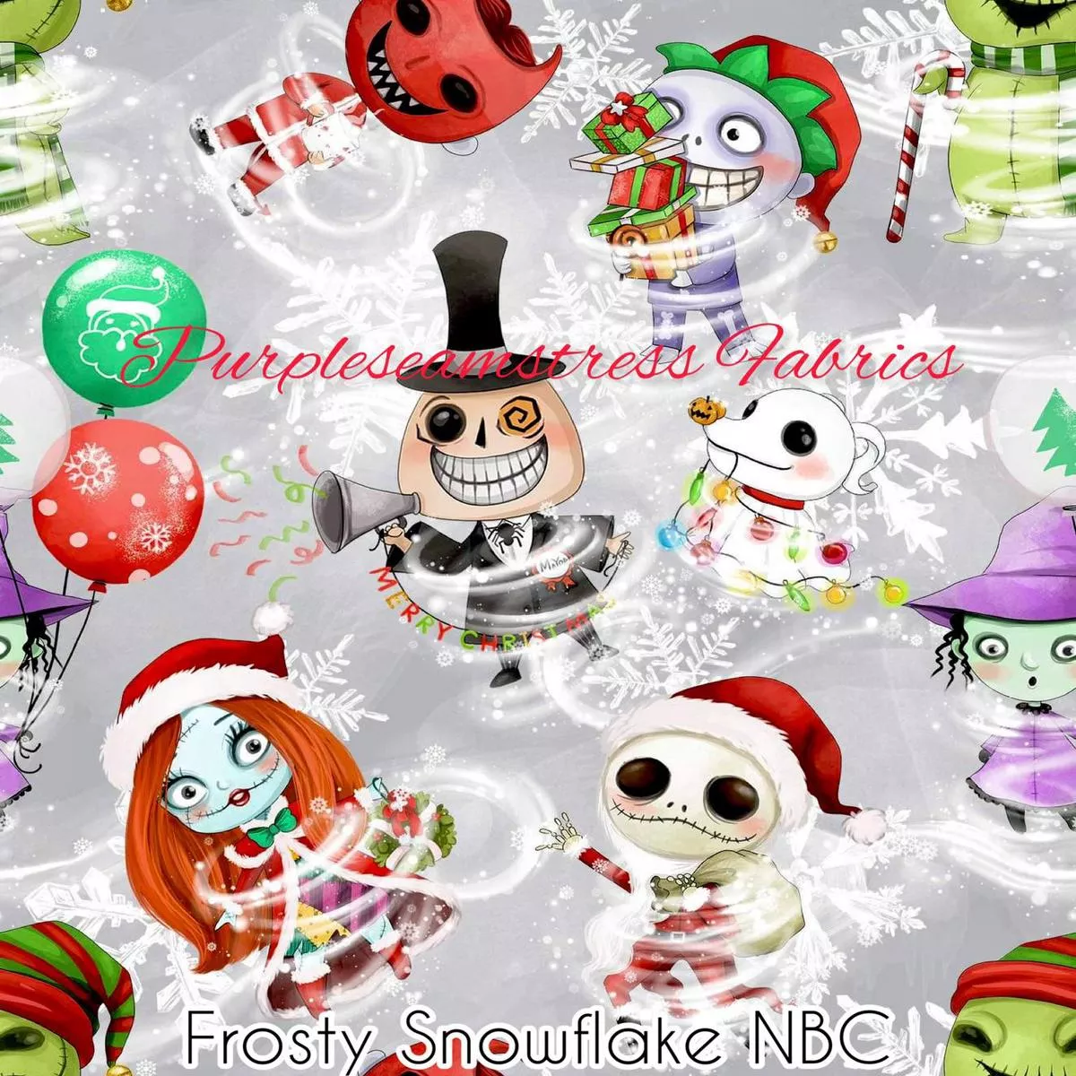 Frosty Snowflake NBCFabric