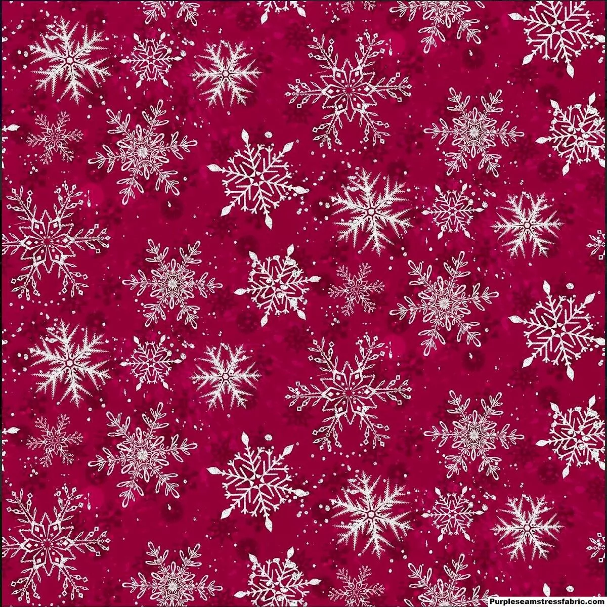 Frosty Snowflakes on MagentaFab…