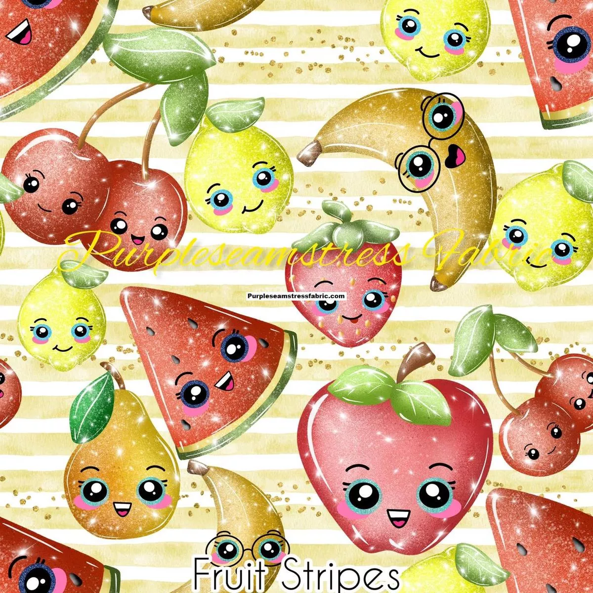 Fruit StripesFabric