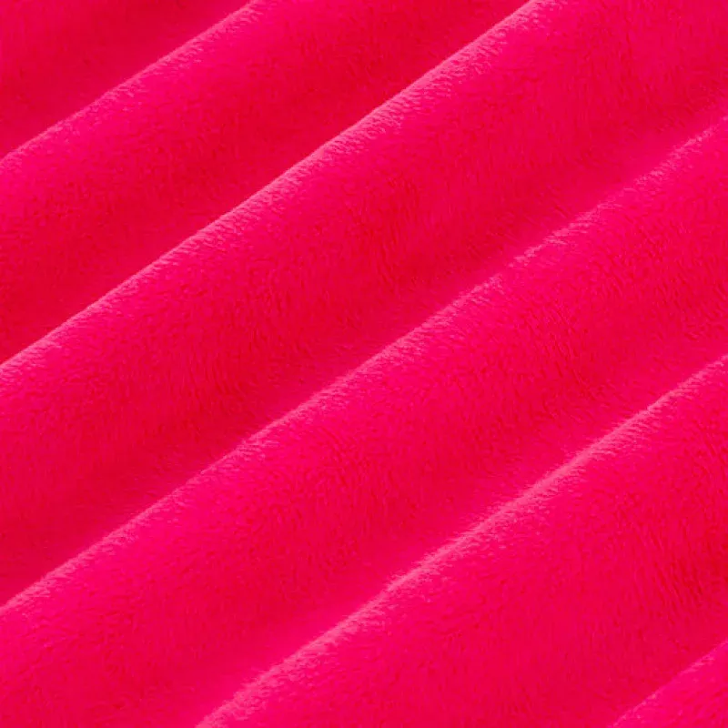 Fuchsia | Solid Cuddle Minky