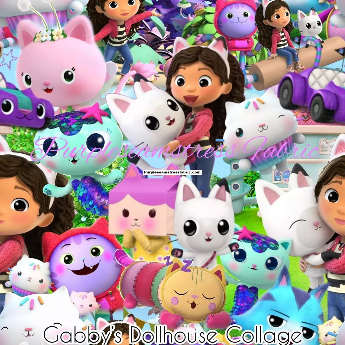 Gabbys Dollhouse Collage…