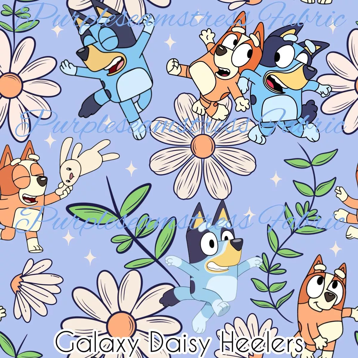 Galaxy Daisy HeelersFabric