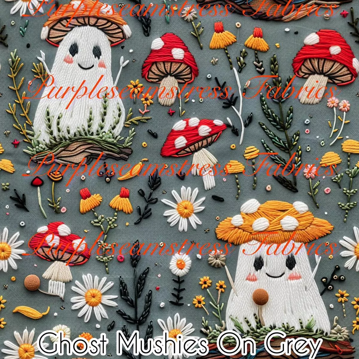Ghost Mushies on GreyFabric