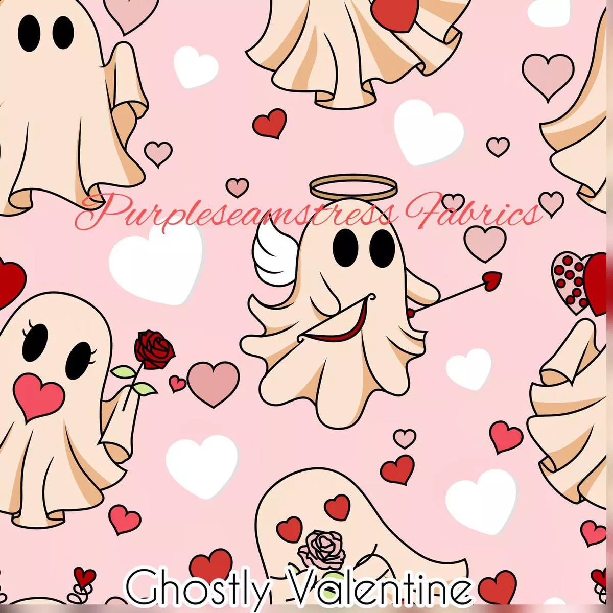 Ghostly ValentineFabric