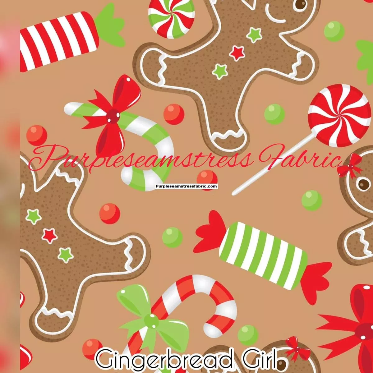 Gingerbread GirlFabric