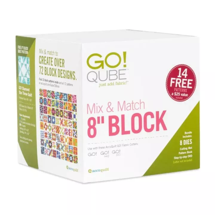 GO! Qube Mix & Match 8″ Block