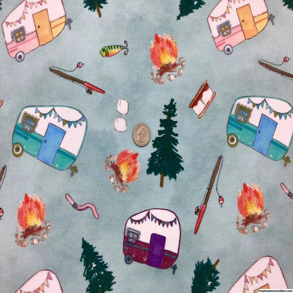Gone CampingFabric