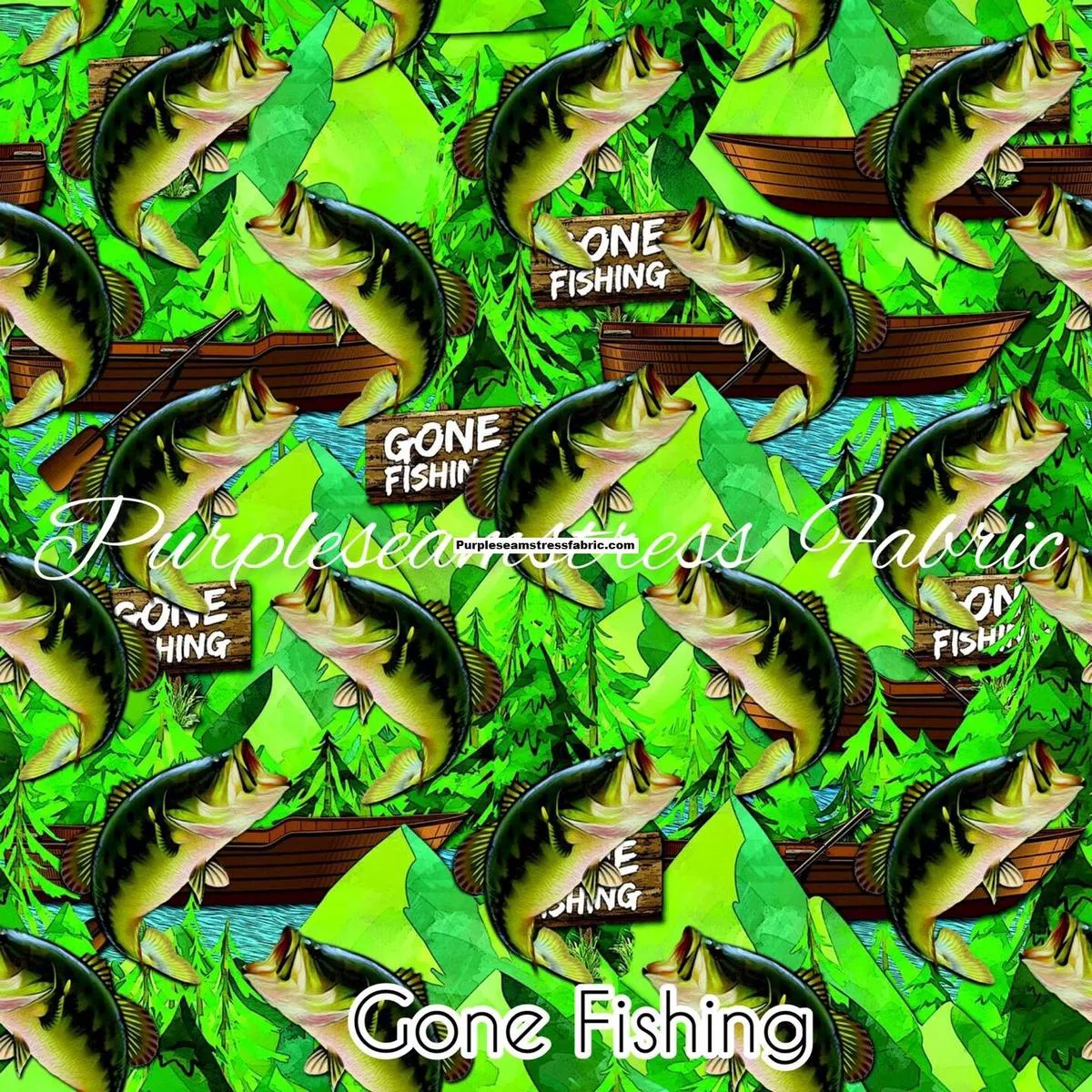 Gone FishingFabric