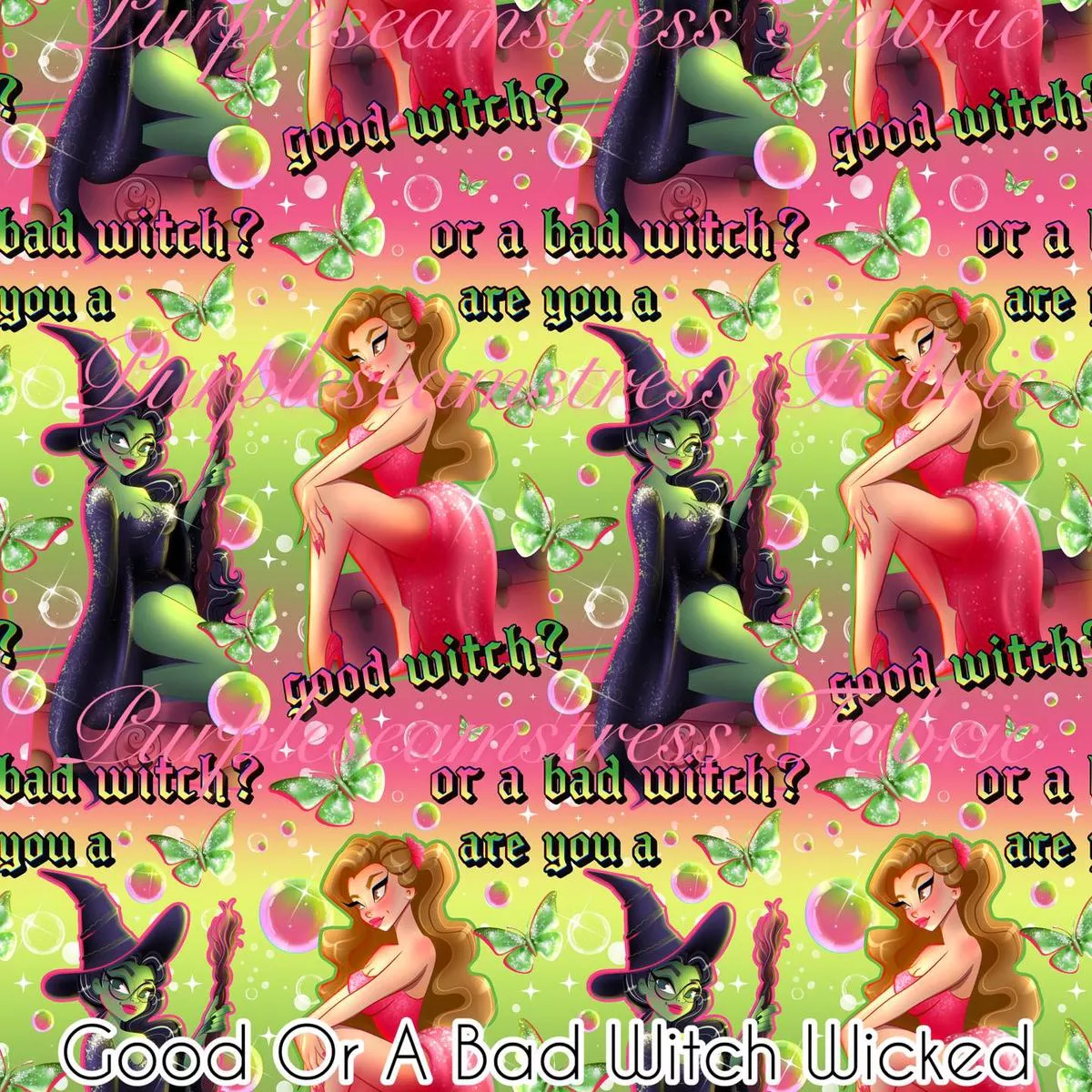Good or Bad Witch WickedFabric