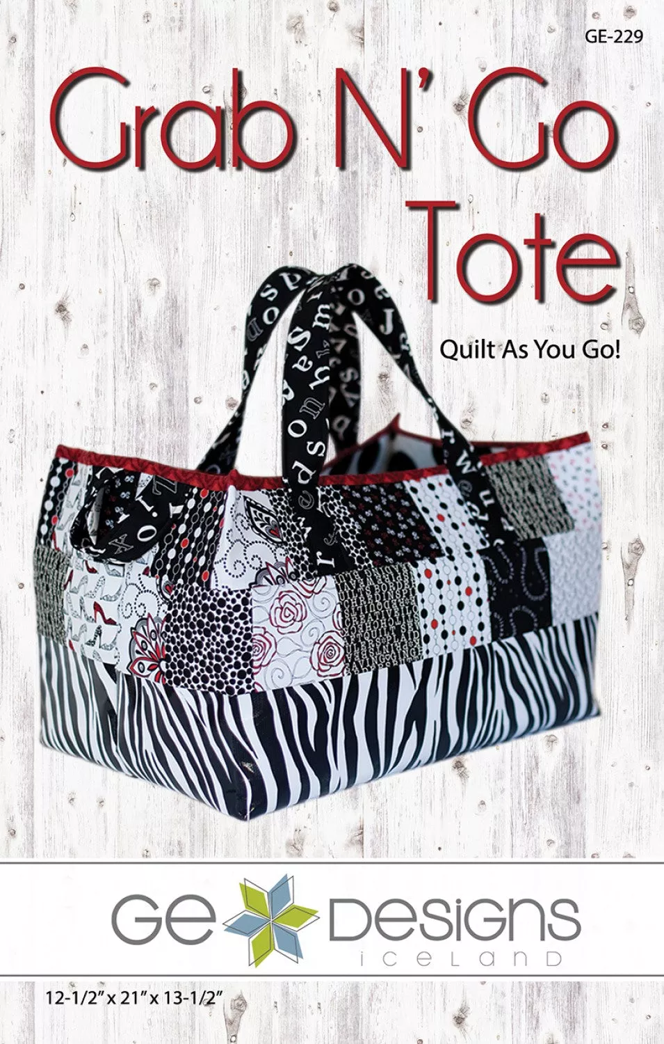 Grab N Go Tote Quilt Pattern