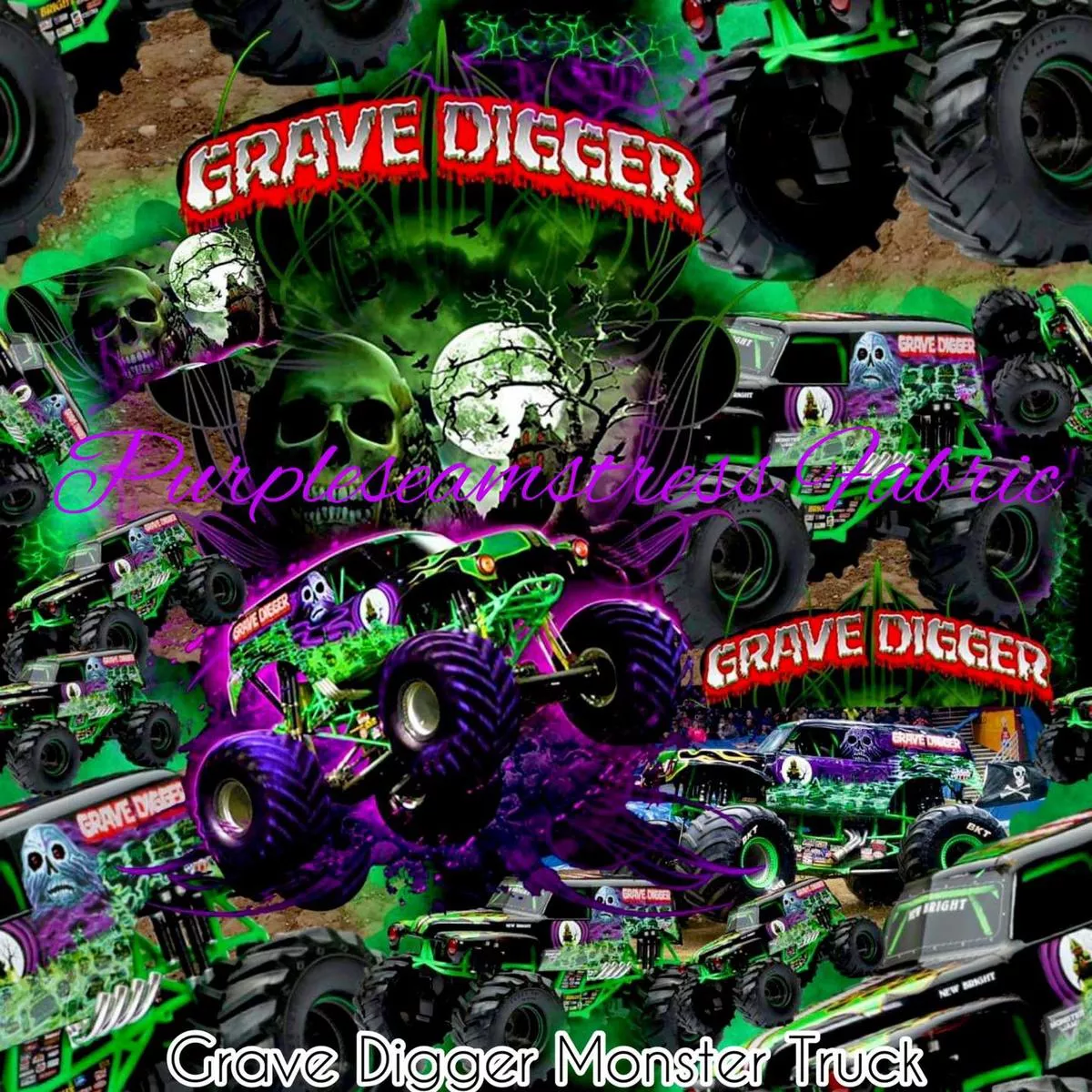 Grave Digger Monster TruckFabri…