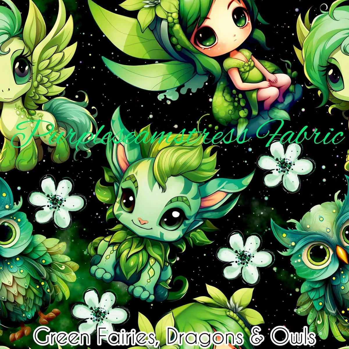 Green Fairies, Dragons and Owls…