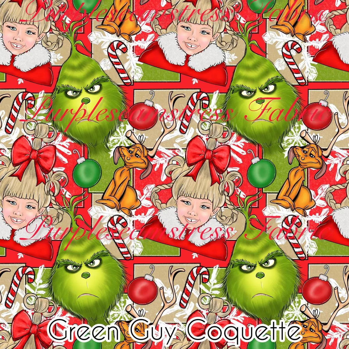 Green Guy CoquetteFabric