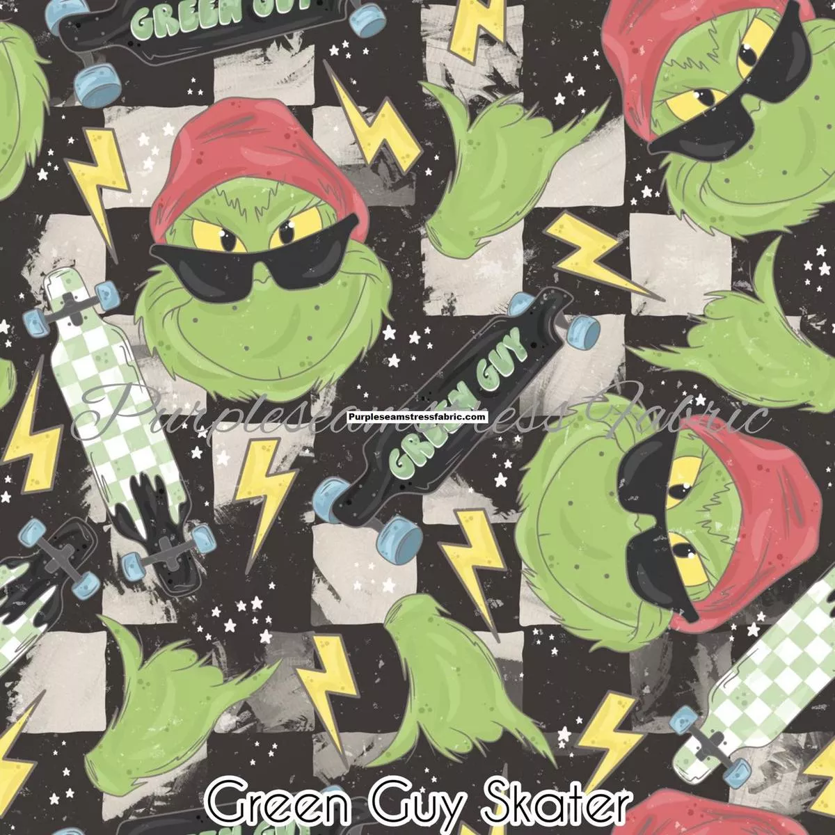 Green Guy SkaterFabric