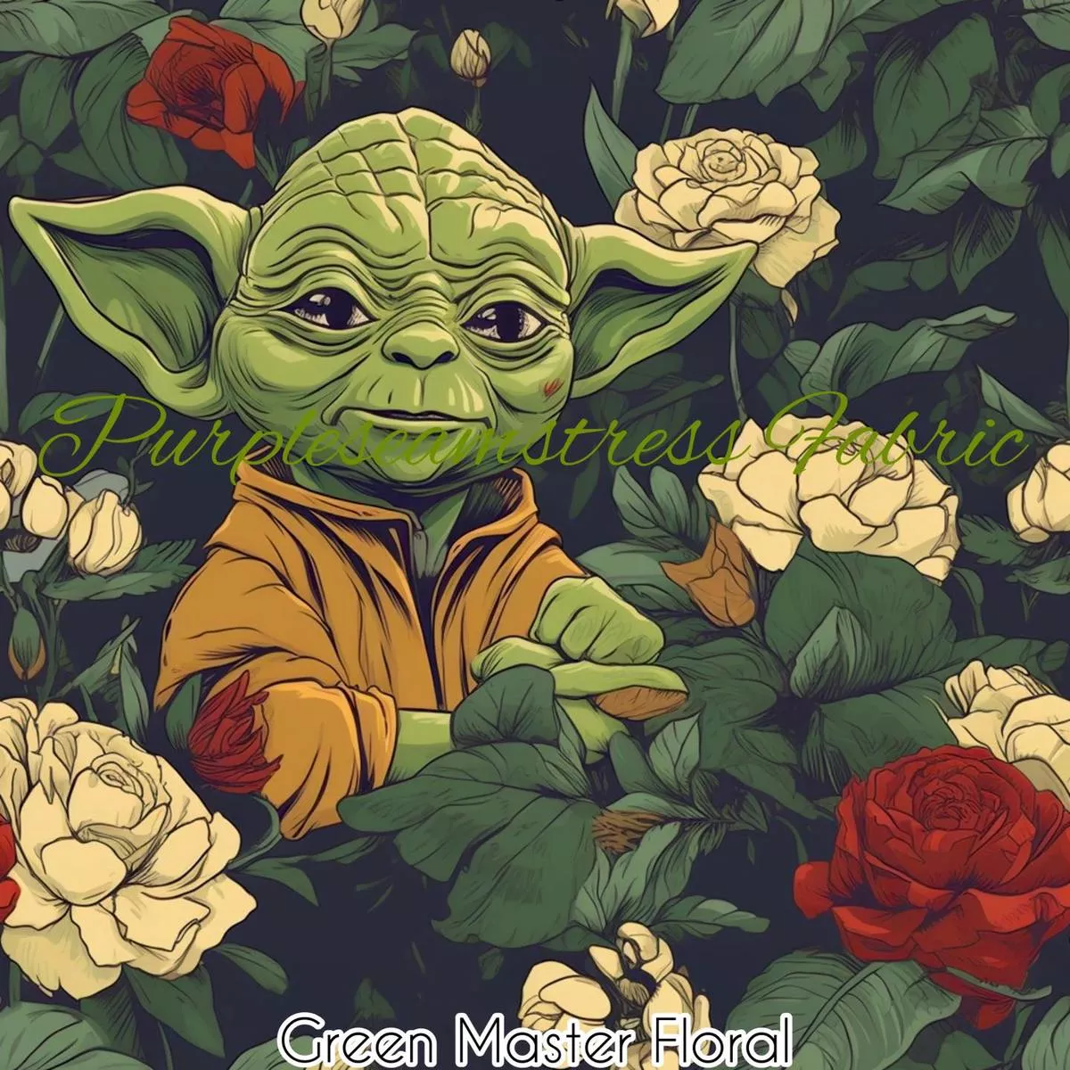 Green Master FloralFabric