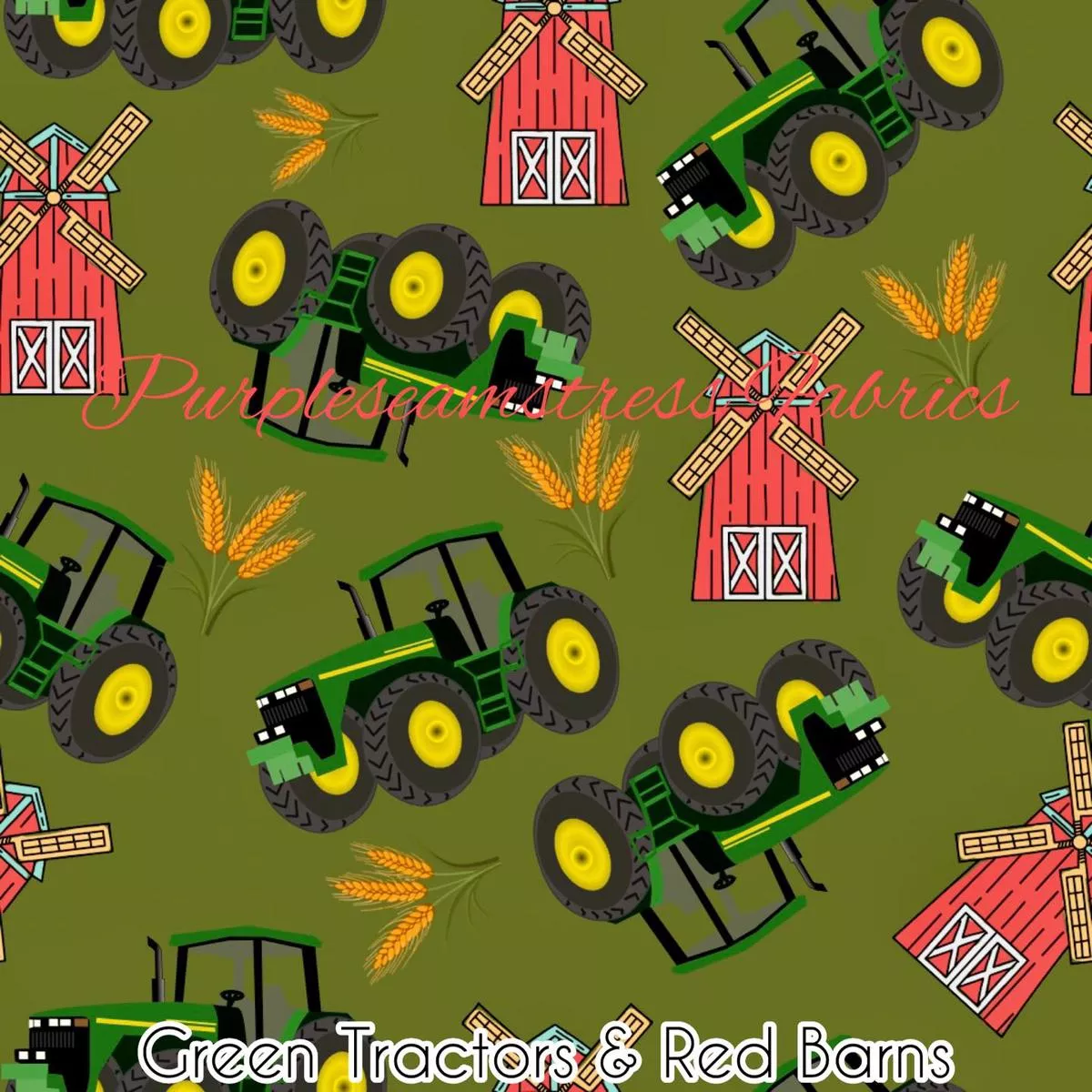 Green Tractors & Red Barns…