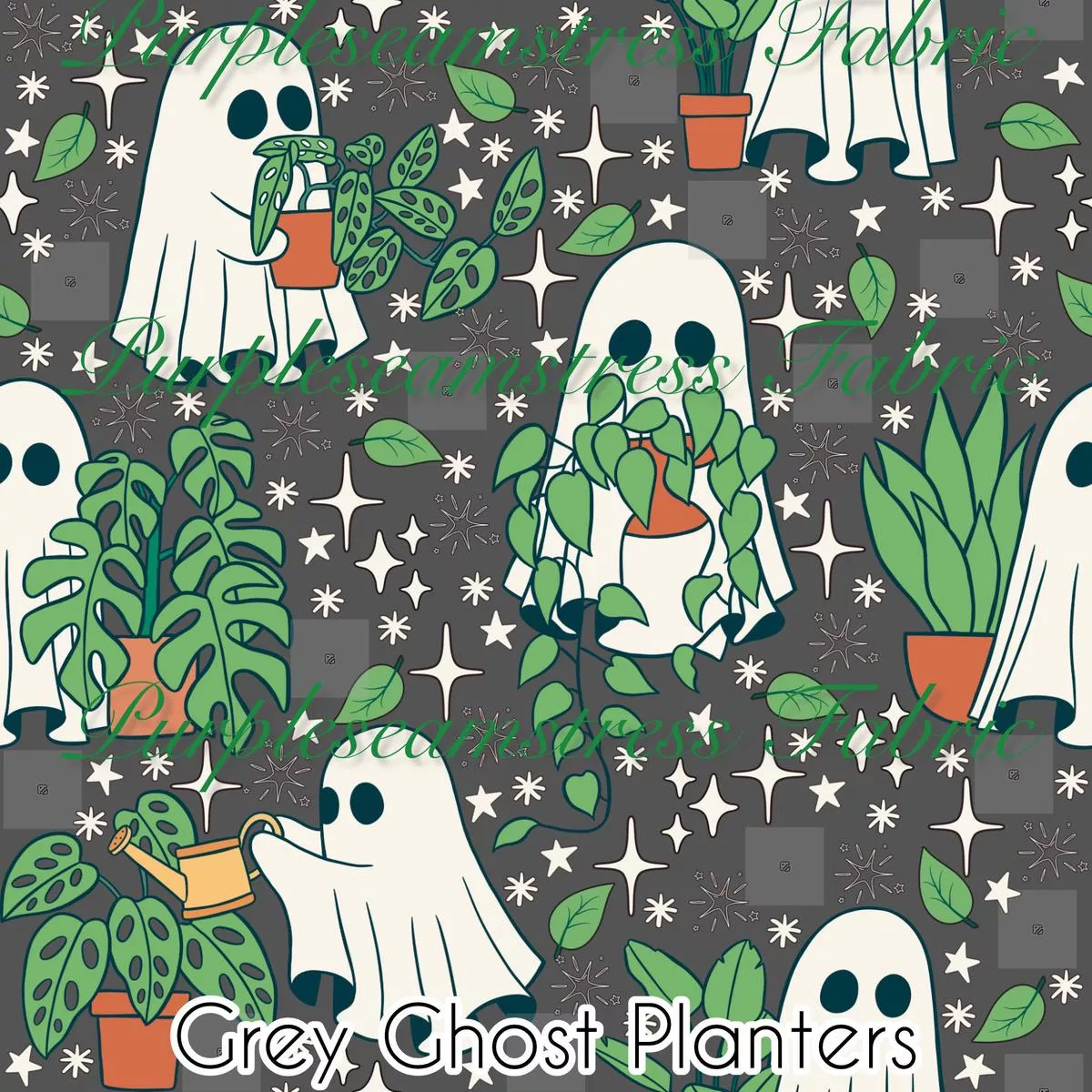 Grey Ghost PlantersFabric