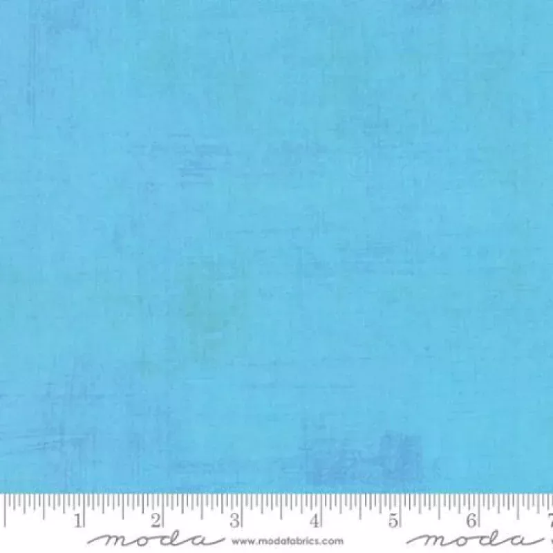 Grunge Basics Sky Blue BasicGrey Moda Cotton Fabric MD-30150-218
