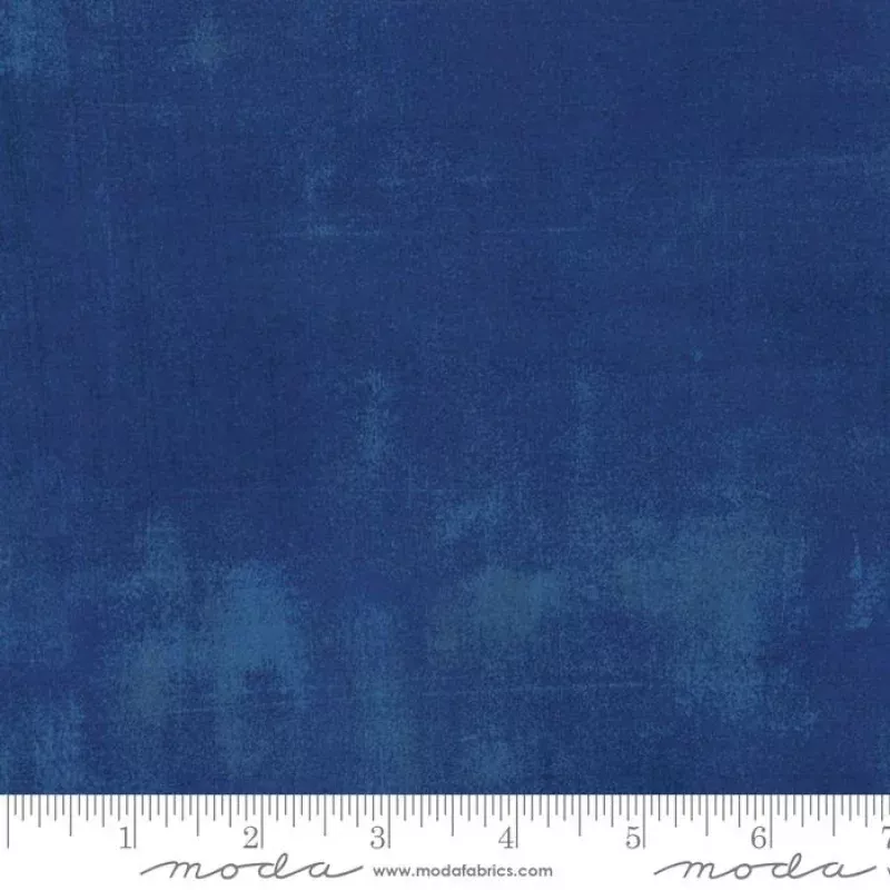 Grunge BasicsCobalt | BasicGrey | Cotton Quilting Fabric