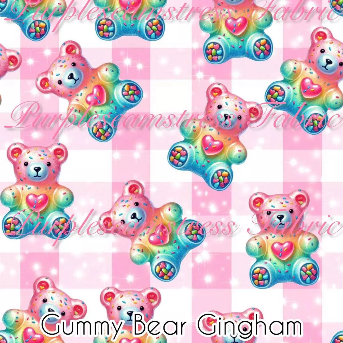 Gummy Bear GinghamFabric