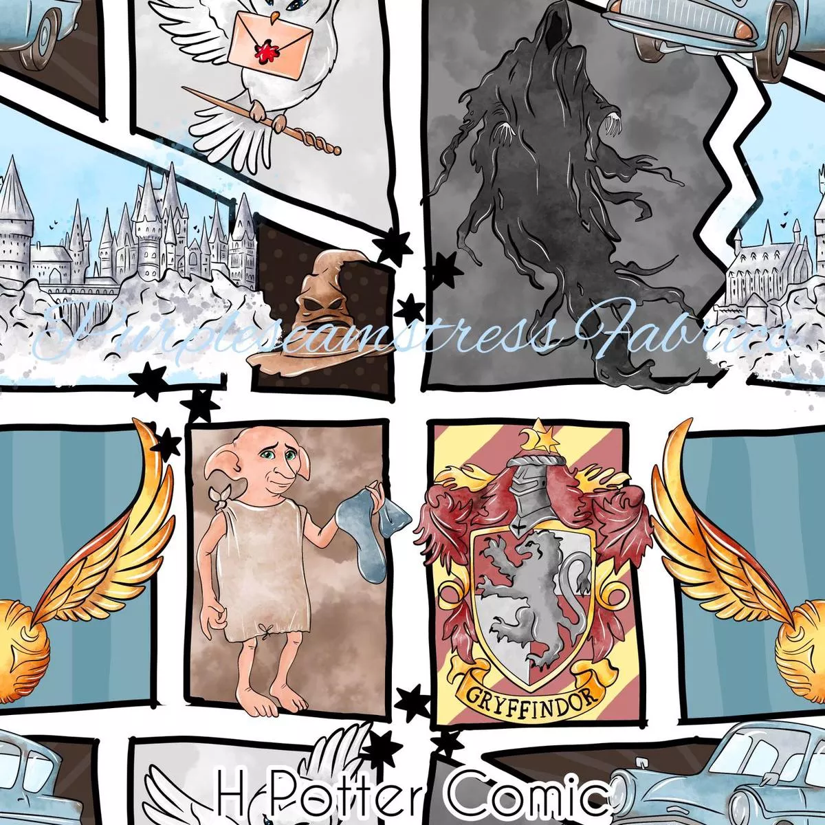 H Potter ComicFabric