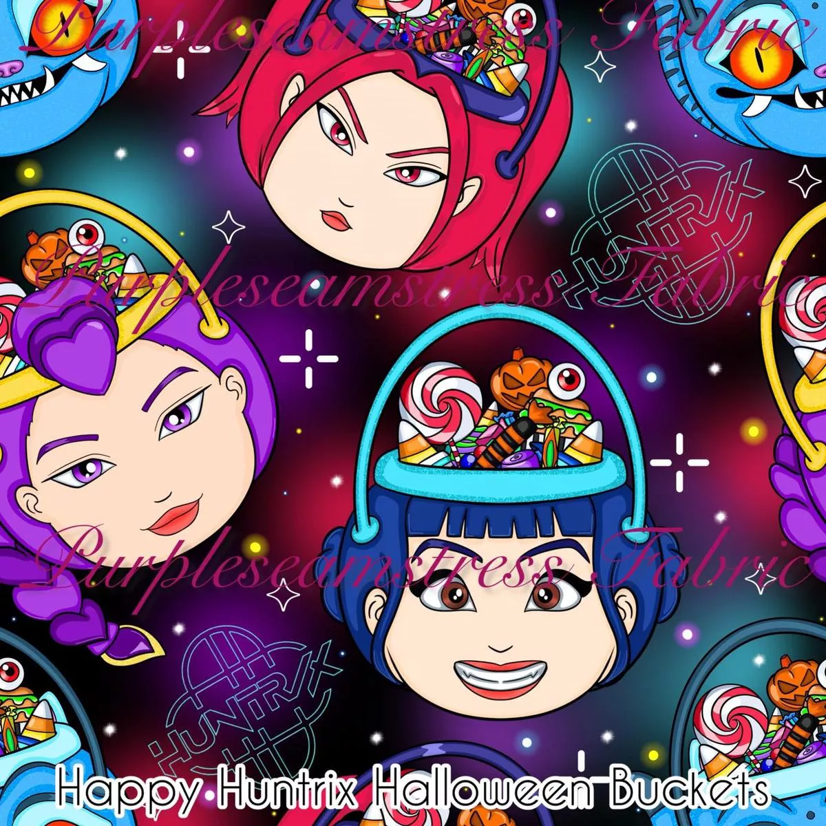 Happy Huntrix Halloween Buckets…