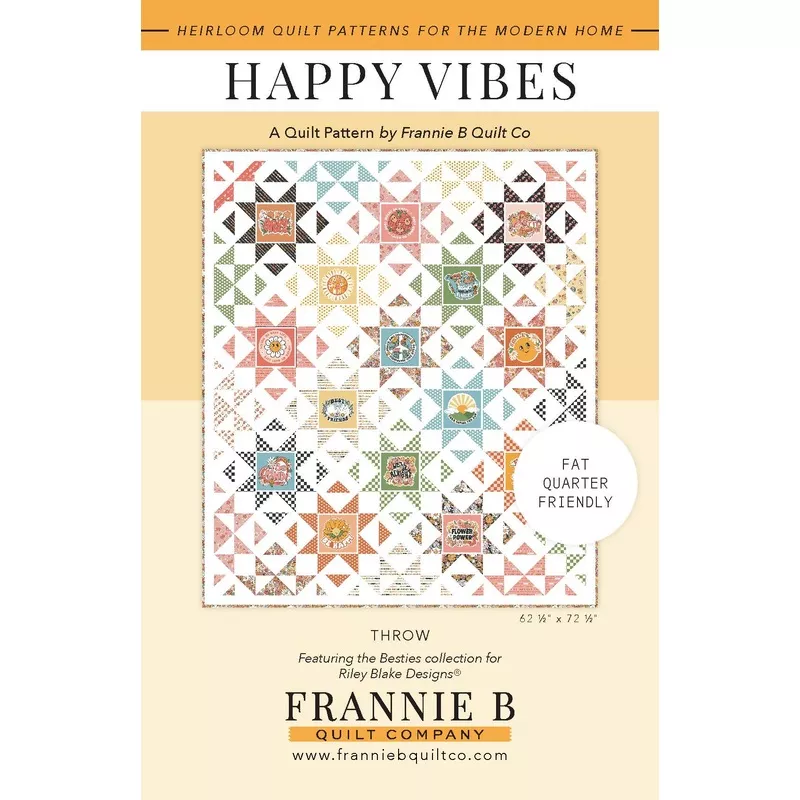 Happy Vibes Quilt Pattern