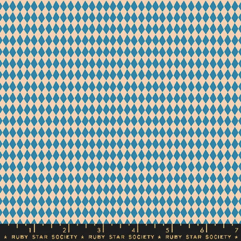 Harlequin in Chambray | Geometry