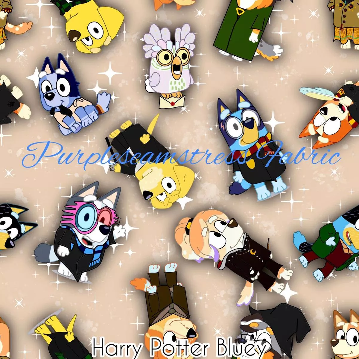 Harry Potter BlueyFabric