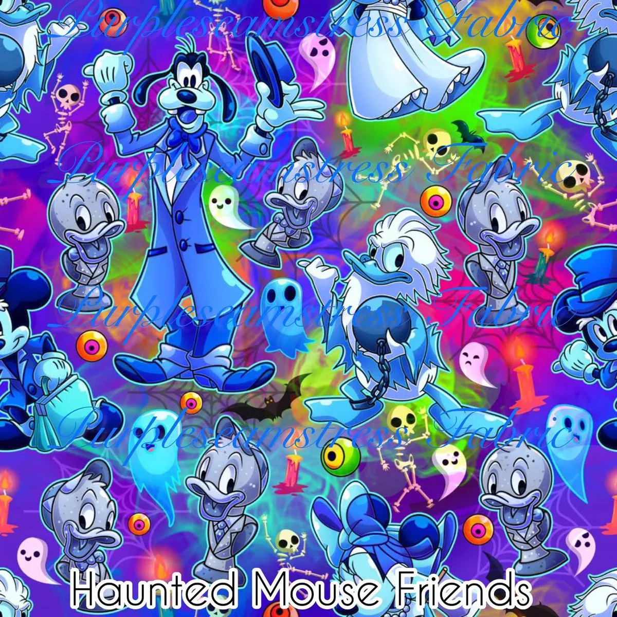 Haunted Mouse FriendsFabric