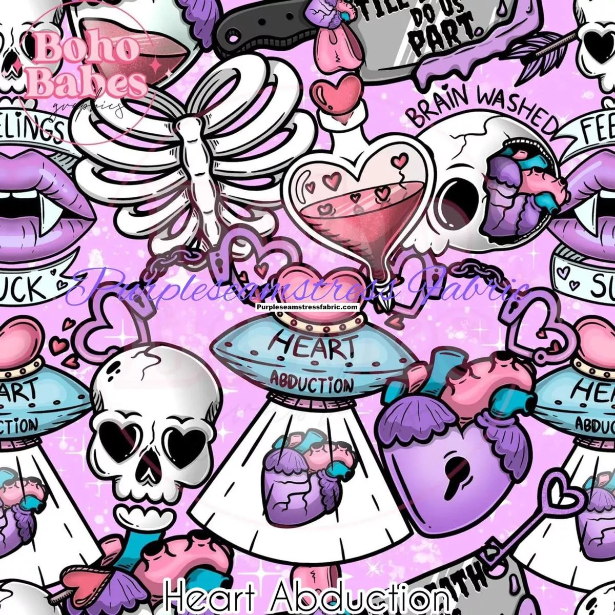 Heart AbductionFabric