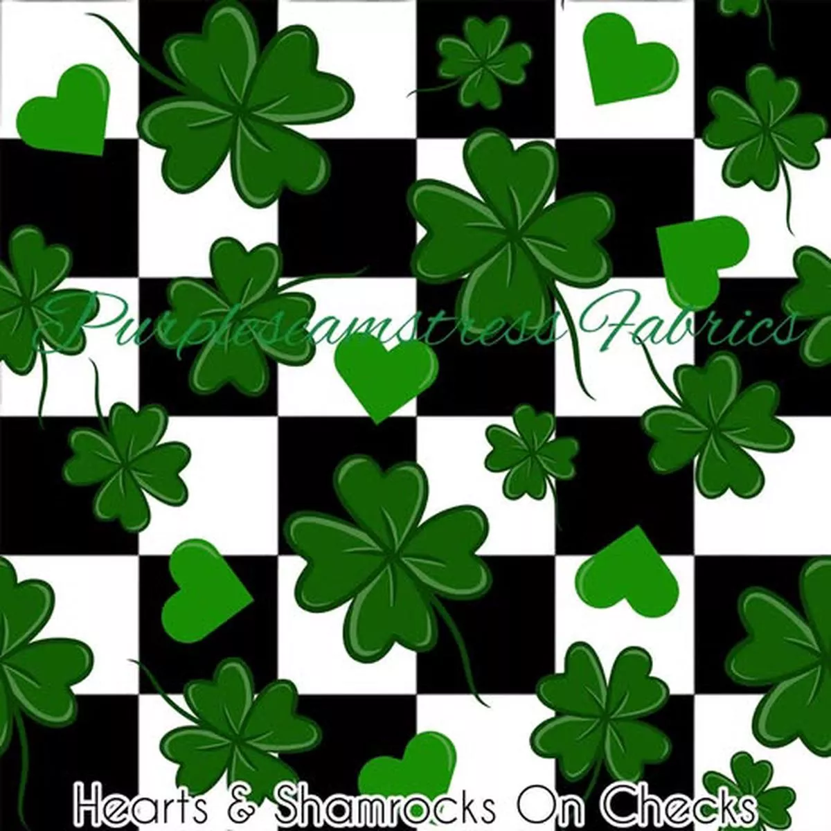 Hearts & Shamrocks on Checks …