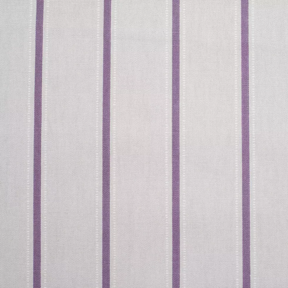 Heather Striped Cotton Canvas