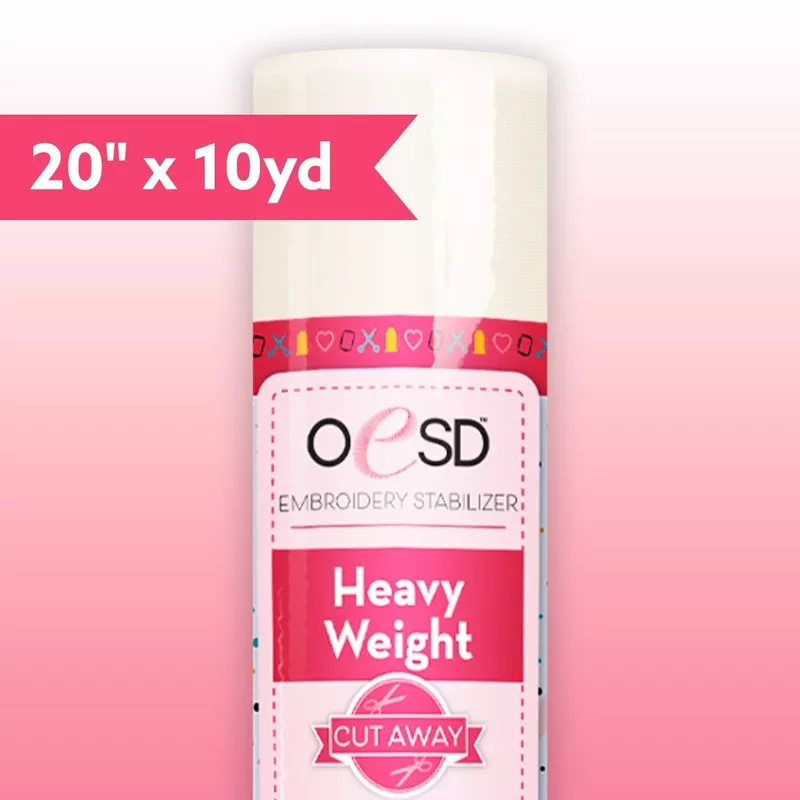 Heavy Weight CutAway White 20″ x 10yd