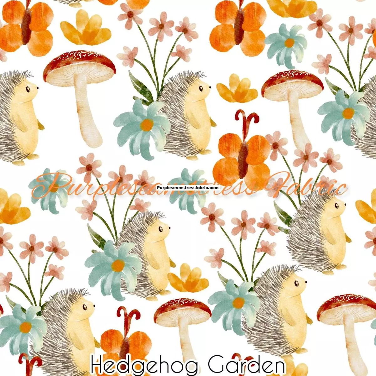 Hedgehog GardenFabric