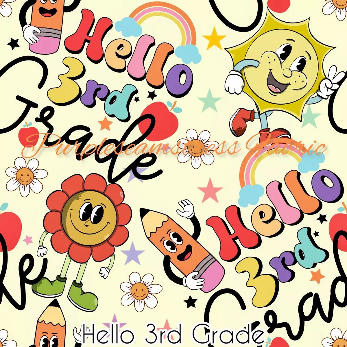 Hello 3rd GradeFabric
