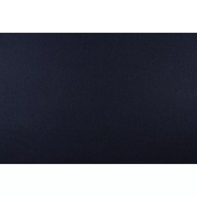 Herringbone Brushed Wool Fabric in Navy