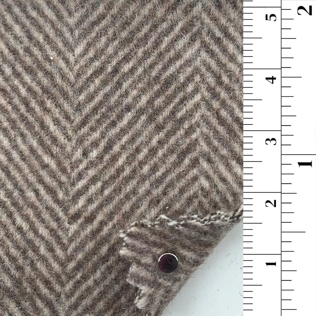 Herringbone Double Cloth Wool Polyester Coating / Jacketing B006335 – Multi Color 14467