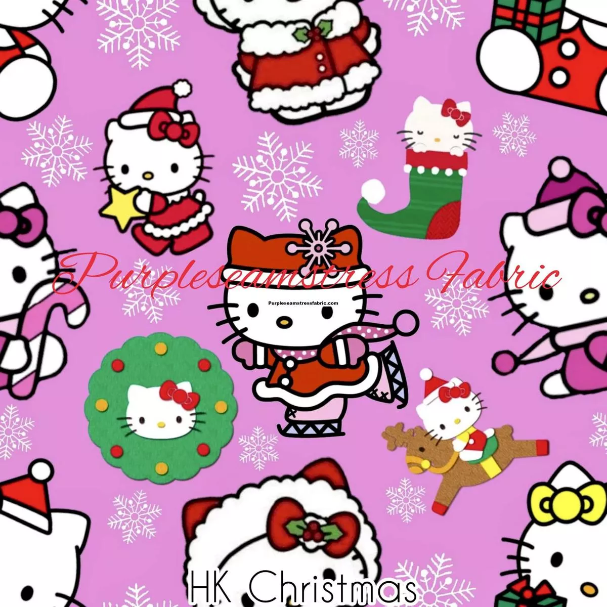 HK ChristmasFabric