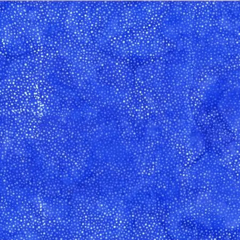 Hoffman – Blue Bali Dots Batik – 1/2 YARD CUT