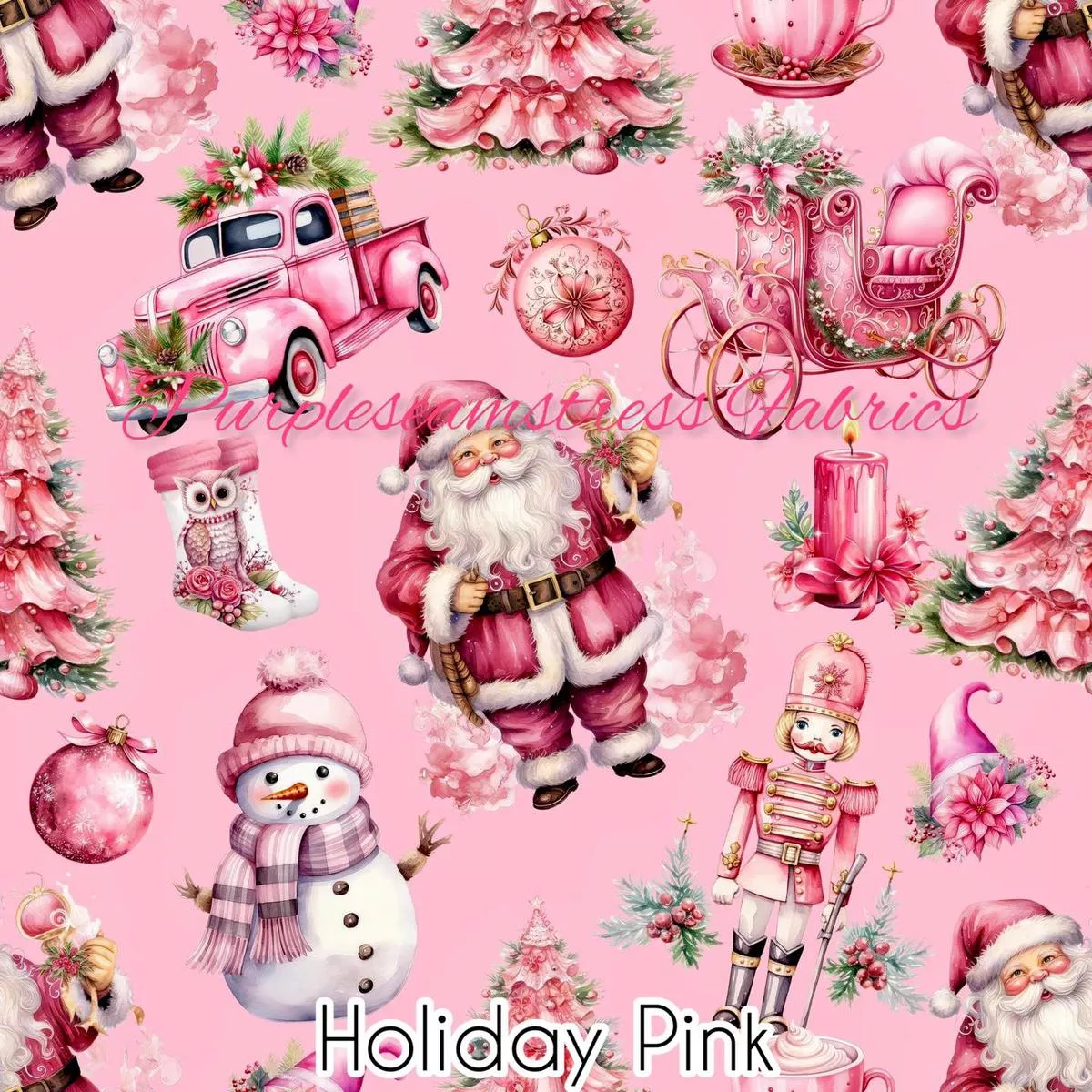 Holiday PinkFabric