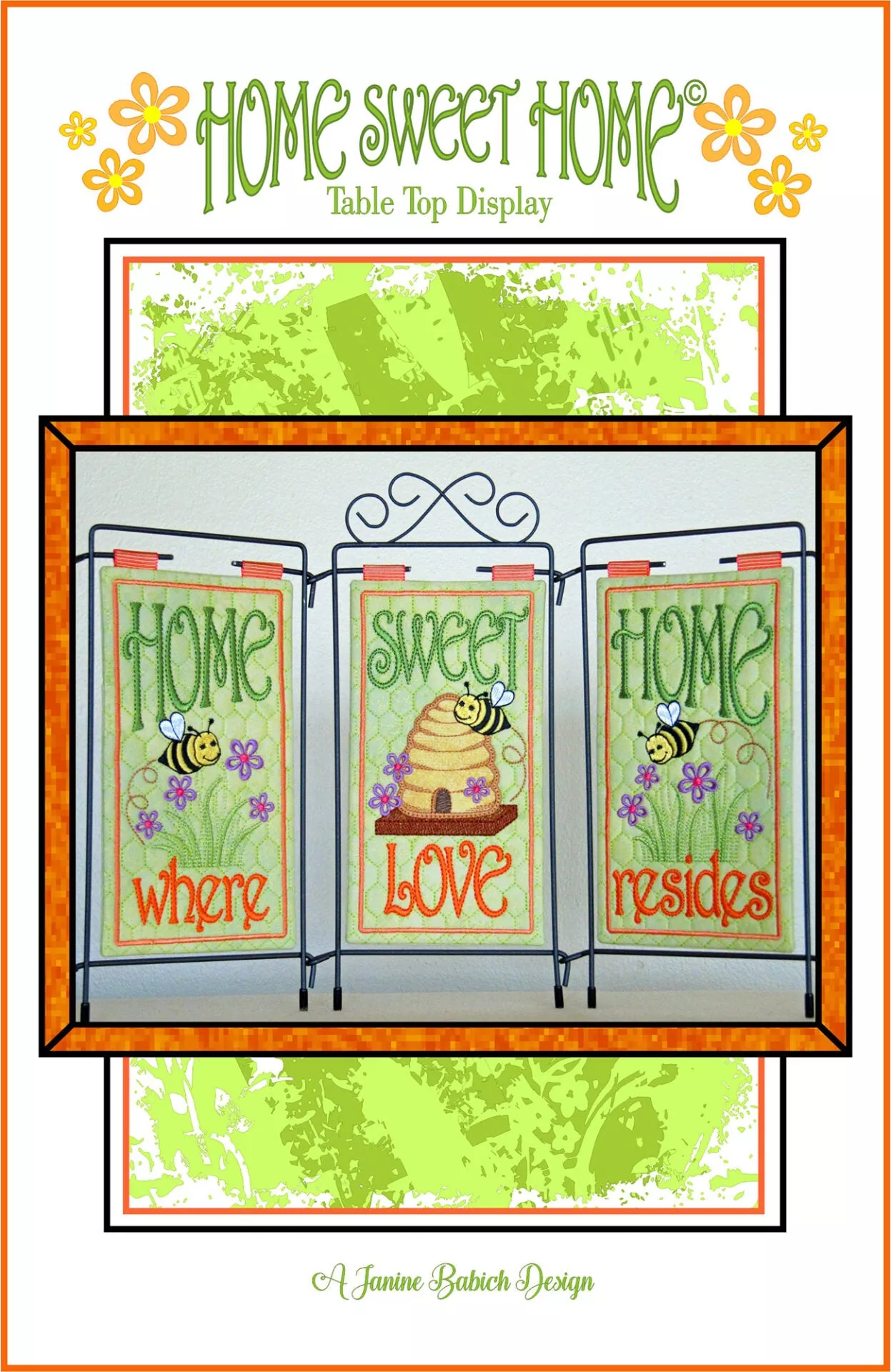 Home Sweet Home Table Top Display Downloadable Pattern