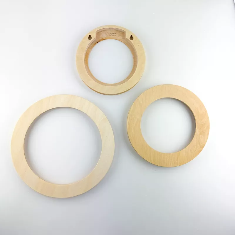 Hoop Frame – Circle 8 in – Natural